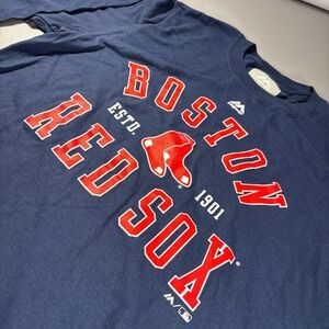 Majestic Boston Red Sox NWOT Long Sleeve Shirt MLB Baseball Mens‎ Small